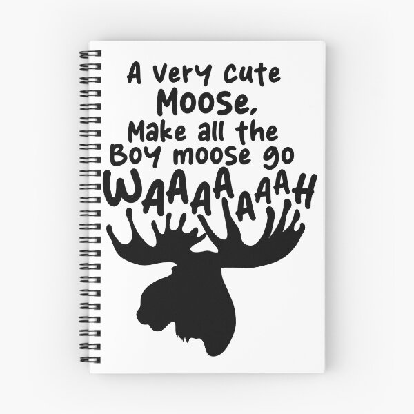 Item preview, Very Cute Moose designed and sold by LetsGo2Disney.