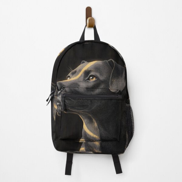Item preview, Pit Bull Dog Black Gold Loyal Guardian designed and sold by mildaclairmo.