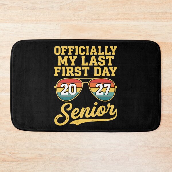 Item preview, Officially My Last First Day 2027 Senior Class Graduation Student designed and sold by Doodleoub.