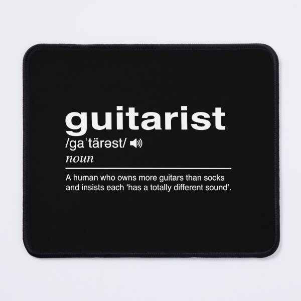 Item preview, Guitarist Definition Funny Musician Guitar Player designed and sold by Doodleoub.