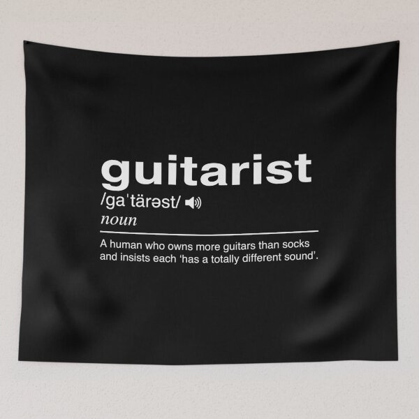 Item preview, Guitarist Definition Funny Musician Guitar Player designed and sold by Doodleoub.