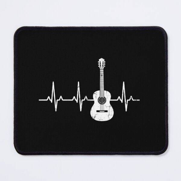 Item preview, Guitar Heartbeat Musician Passion Guitar Player Music Lover designed and sold by Doodleoub.