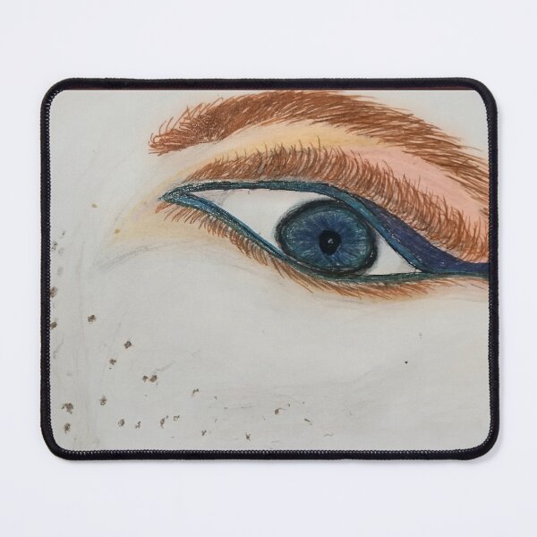 Item preview, Blue eyes on freckles under my red hair designed and sold by DOS1221.