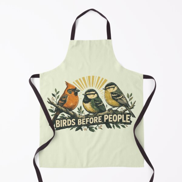 Item preview, Birds Before People Funny Introvert Birdwatcher Design designed and sold by limos.