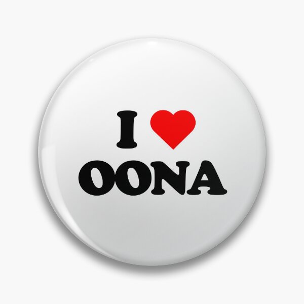 Item preview, I love Oona designed and sold by 1989_shop.