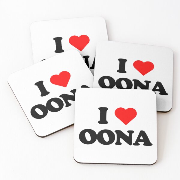 Item preview, I love Oona designed and sold by 1989_shop.