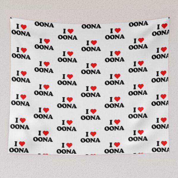 Item preview, I love Oona designed and sold by 1989_shop.