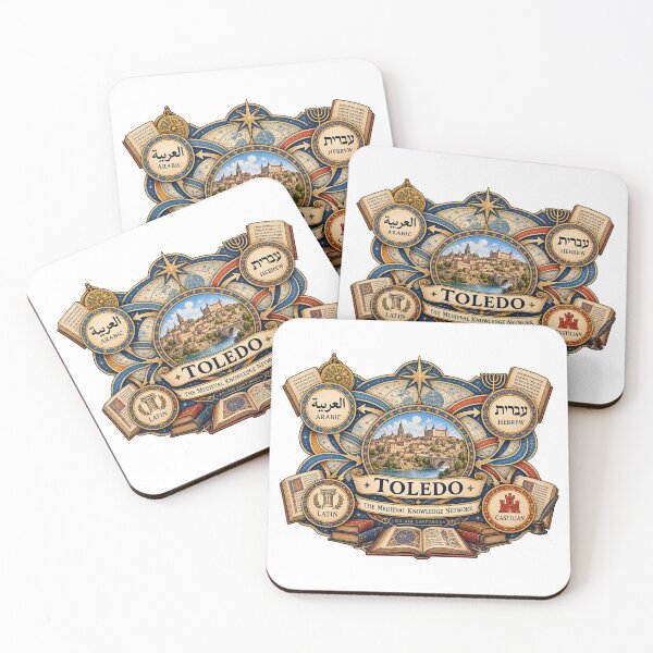 Item preview, Toledo – The Medieval Knowledge Network - School of Translators  Redbubble description designed and sold by Past in Threads.