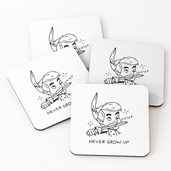 Item preview, NEVER GROW UP designed and sold by FILM GUTTER.