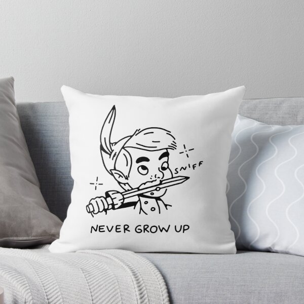 Item preview, NEVER GROW UP designed and sold by FILM GUTTER.