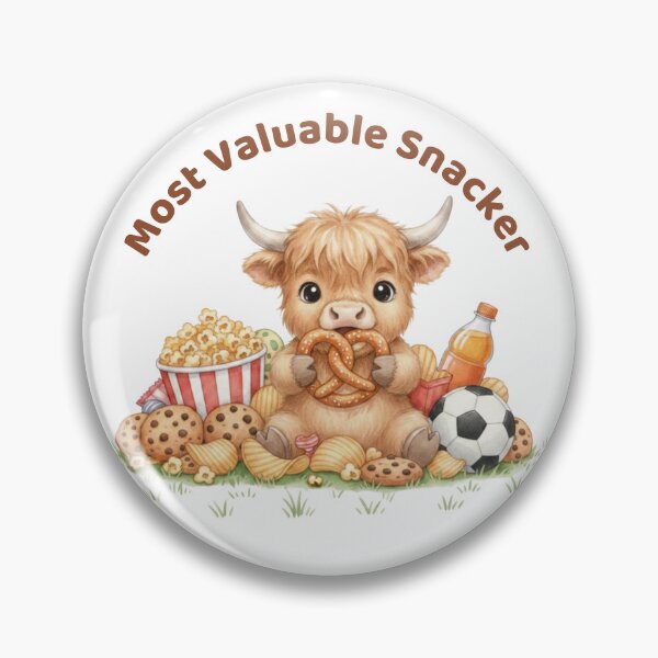 Item preview, Most Valuable Snacker Cow designed and sold by HumTumMe.