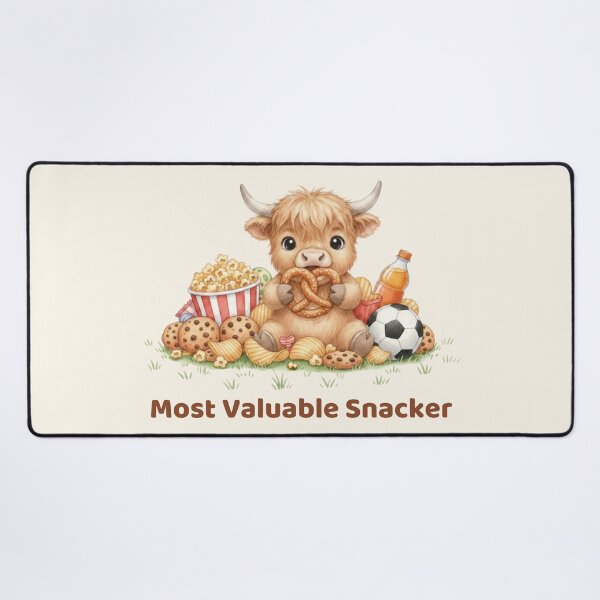 Item preview, Most Valuable Snacker Cow designed and sold by HumTumMe.