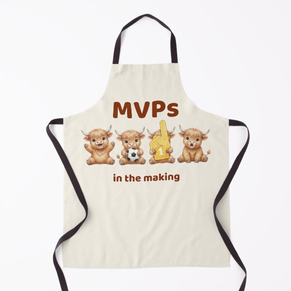 Item preview, MVPs in the Making Highland Cow designed and sold by HumTumMe.