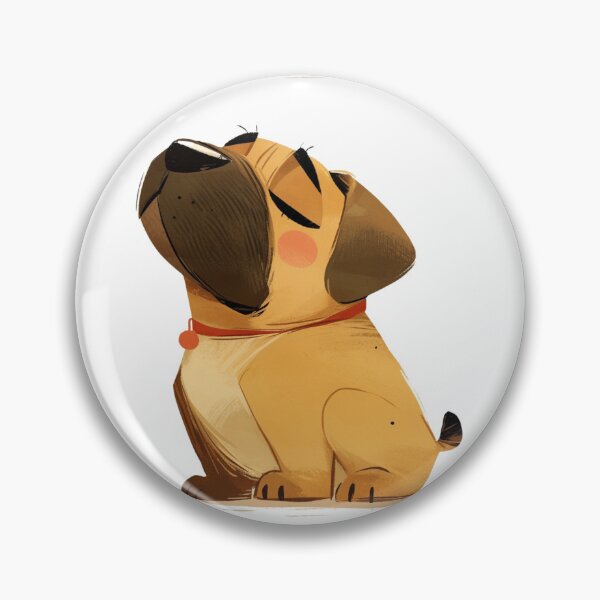 Item preview, Cute Bullmastiff puppy dog designed and sold by MendaciousMina.