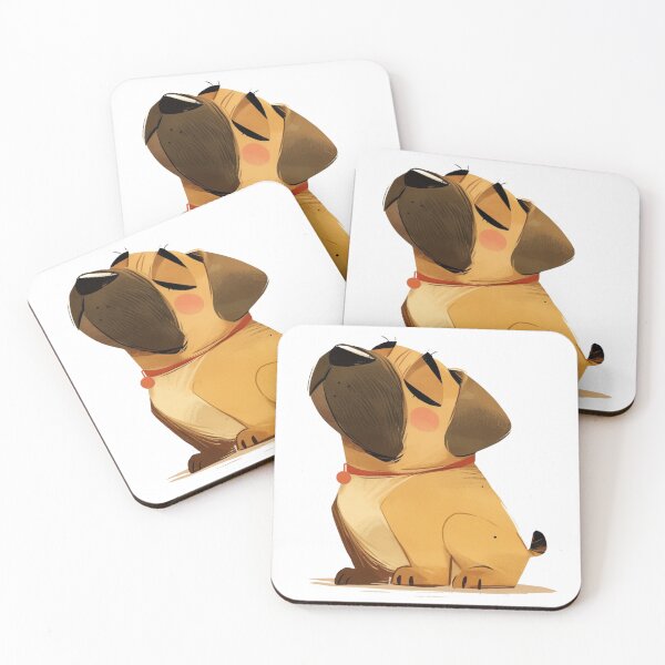 Item preview, Cute Bullmastiff puppy dog designed and sold by MendaciousMina.