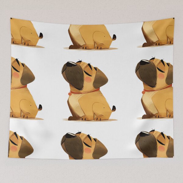 Item preview, Cute Bullmastiff puppy dog designed and sold by MendaciousMina.
