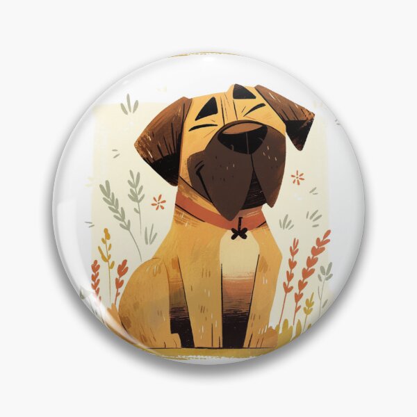 Item preview, Cute Bullmastiff puppy dog designed and sold by MendaciousMina.