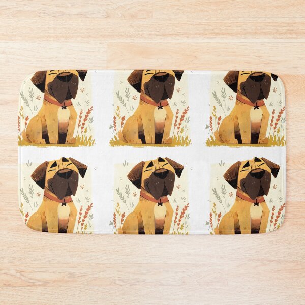 Item preview, Cute Bullmastiff puppy dog designed and sold by MendaciousMina.