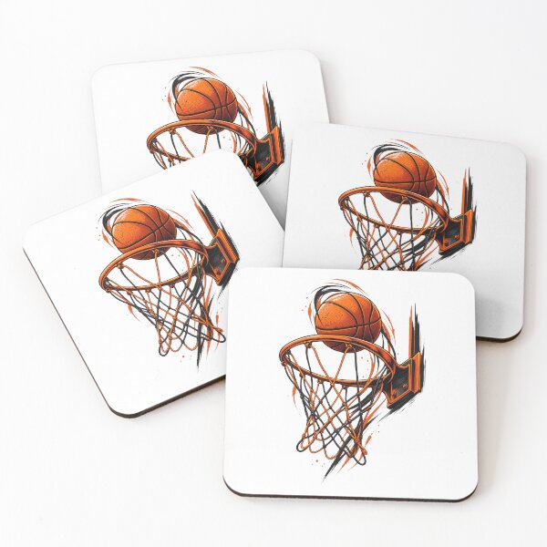 Item preview, Basketball Hoop Splash - Dynamic Sports Art designed and sold by GameTime-Gear.