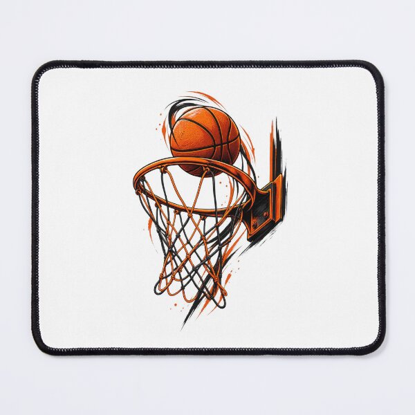 Item preview, Basketball Hoop Splash - Dynamic Sports Art designed and sold by GameTime-Gear.