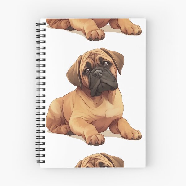 Item preview, Cute Bullmastiff puppy dog designed and sold by MendaciousMina.