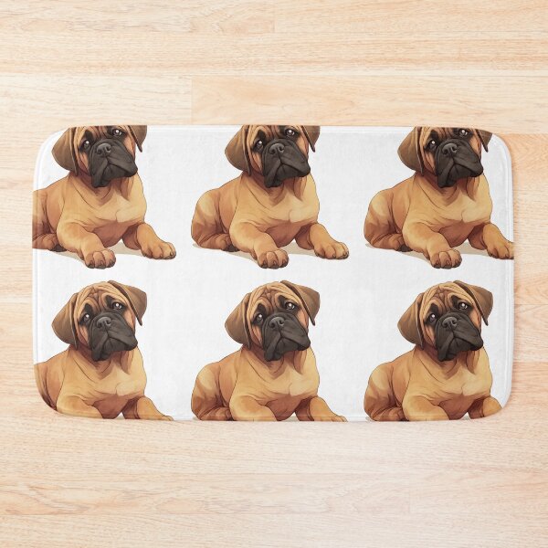 Item preview, Cute Bullmastiff puppy dog designed and sold by MendaciousMina.