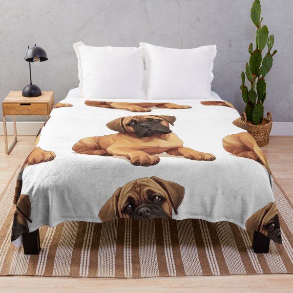 Item preview, Cute Bullmastiff puppy dog designed and sold by MendaciousMina.