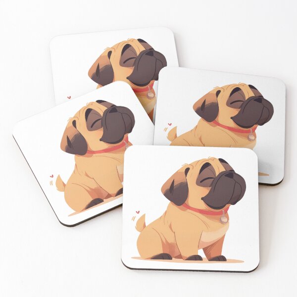 Item preview, Cute Bullmastiff puppy dog designed and sold by MendaciousMina.