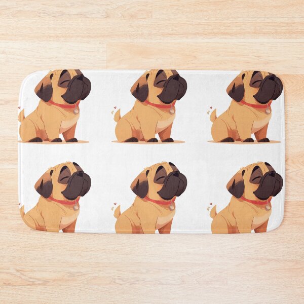 Item preview, Cute Bullmastiff puppy dog designed and sold by MendaciousMina.