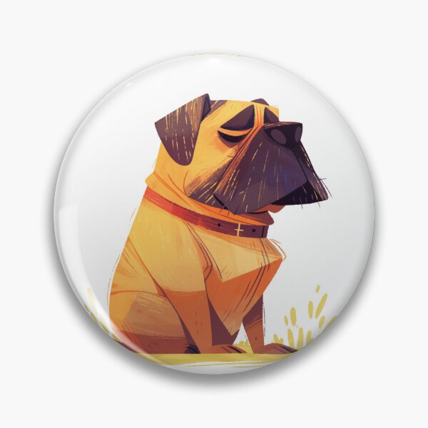 Item preview, Cute Bullmastiff puppy dog designed and sold by MendaciousMina.