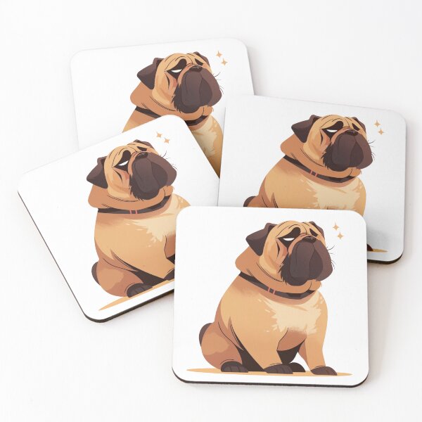 Item preview, Cute Bullmastiff puppy dog designed and sold by MendaciousMina.