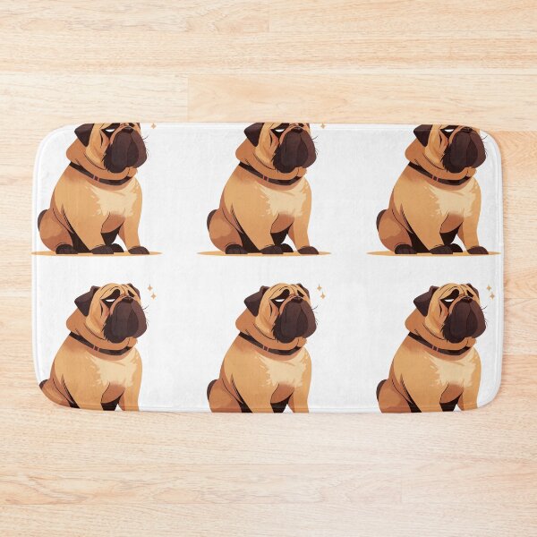 Item preview, Cute Bullmastiff puppy dog designed and sold by MendaciousMina.
