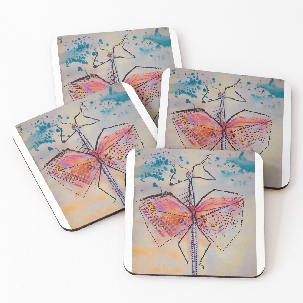 Item preview, Coasters (Set of 4) designed and sold by WackAbstracts.