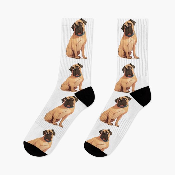 Item preview, Cute Bullmastiff puppy dog designed and sold by MendaciousMina.
