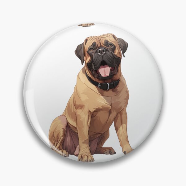 Item preview, Cute Bullmastiff puppy dog designed and sold by MendaciousMina.