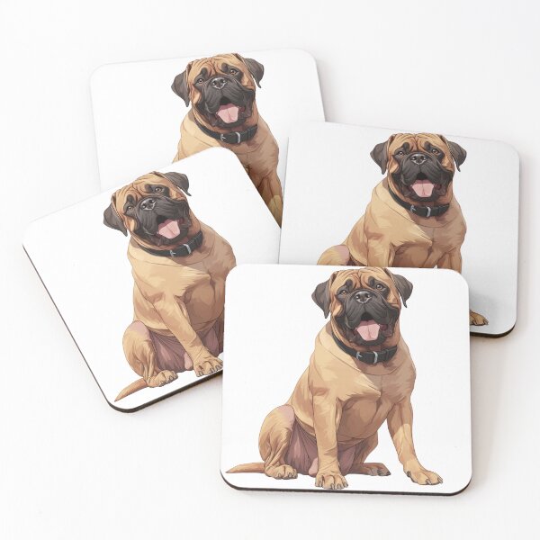 Item preview, Cute Bullmastiff puppy dog designed and sold by MendaciousMina.