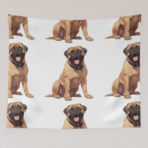 Item preview, Cute Bullmastiff puppy dog designed and sold by MendaciousMina.