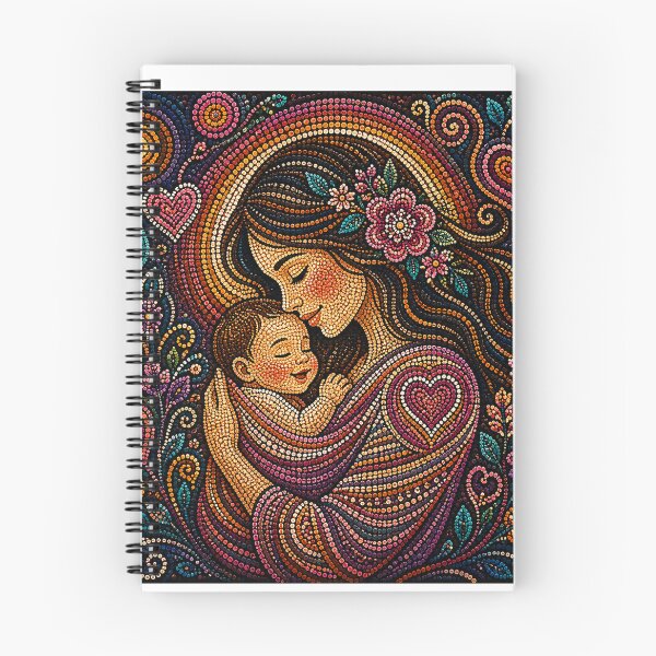 Item preview, aesthetic mother and baby designed and sold by ngangkangart.