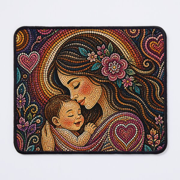 Item preview, aesthetic mother and baby designed and sold by ngangkangart.