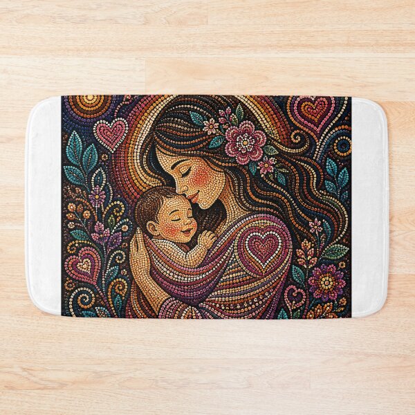 Item preview, aesthetic mother and baby designed and sold by ngangkangart.