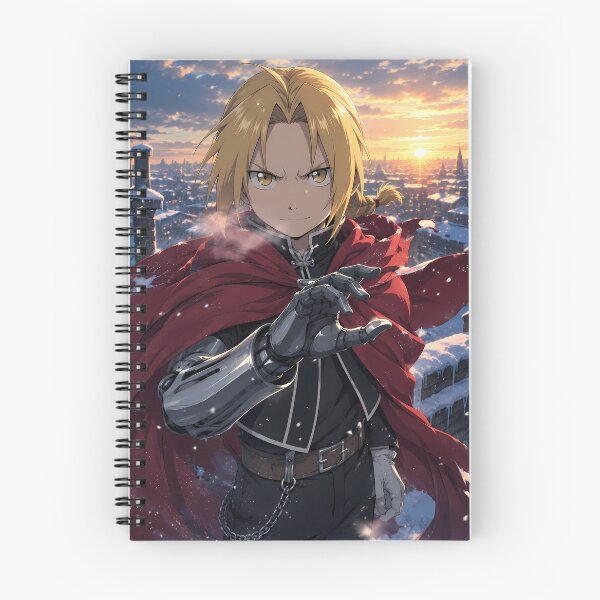 Item preview, Edward Elric Fullmetal Alchemist Snowy City Alchemy designed and sold by mildaclairmo.