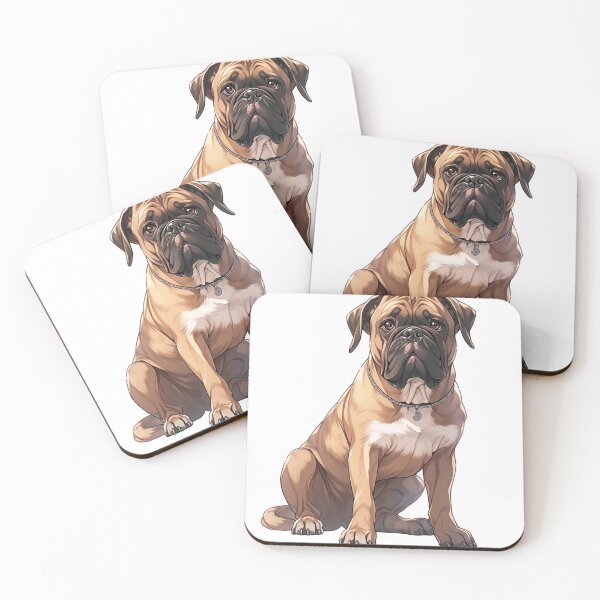 Item preview, Cute Bullmastiff puppy dog designed and sold by MendaciousMina.