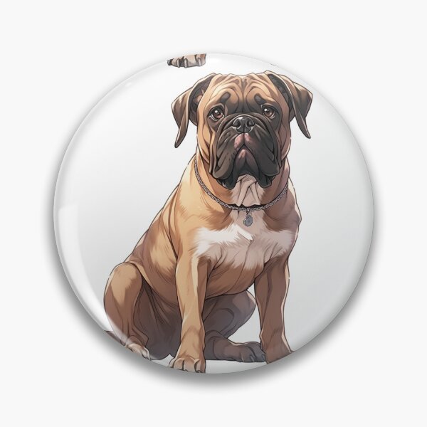 Item preview, Cute Bullmastiff puppy dog designed and sold by MendaciousMina.