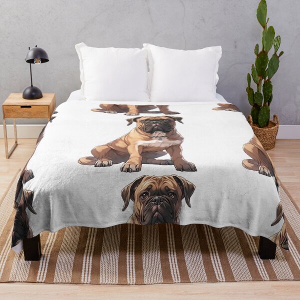 Item preview, Cute Bullmastiff puppy dog designed and sold by MendaciousMina.