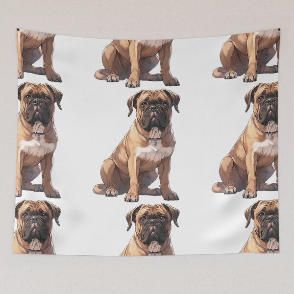 Item preview, Cute Bullmastiff puppy dog designed and sold by MendaciousMina.