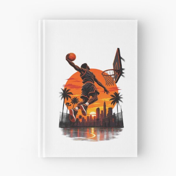 Item preview, Sunset Slam Dunk - Urban Basketball Art designed and sold by GameTime-Gear.