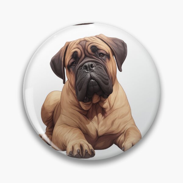 Item preview, Cute Bullmastiff puppy dog designed and sold by MendaciousMina.