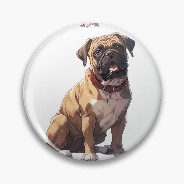 Item preview, Cute Bullmastiff puppy dog designed and sold by MendaciousMina.