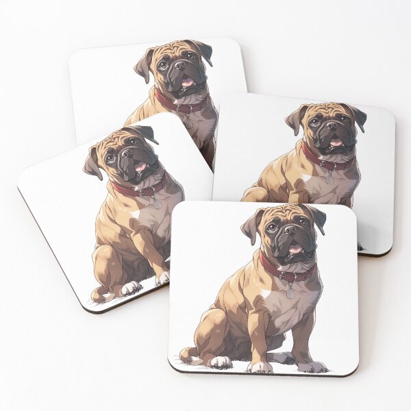 Item preview, Cute Bullmastiff puppy dog designed and sold by MendaciousMina.