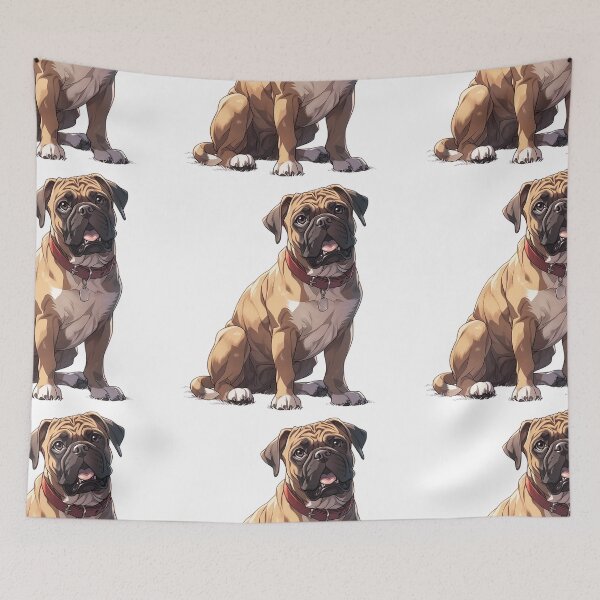 Item preview, Cute Bullmastiff puppy dog designed and sold by MendaciousMina.